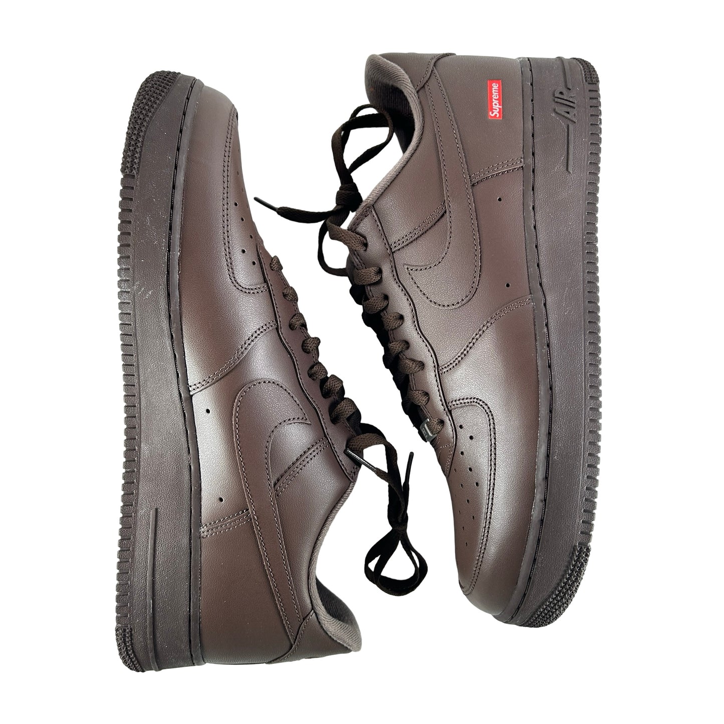 CU9225 200 Nike Air Force 1 Low Supreme Baroque Brown [USED] - 13 M (VNDS)