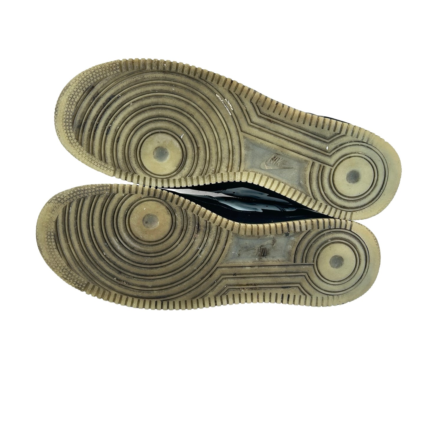 BQ7541 001 Nike Air Force 1 Low Black Skeleton Halloween (2019) [USED] - 11.5 M (Used) (No Box)