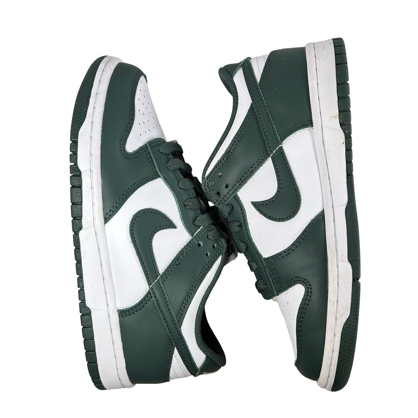 FB9109 120 Nike Dunk Low Vintage Green (GS) [USED] - 5 Y (Used) (No Box)