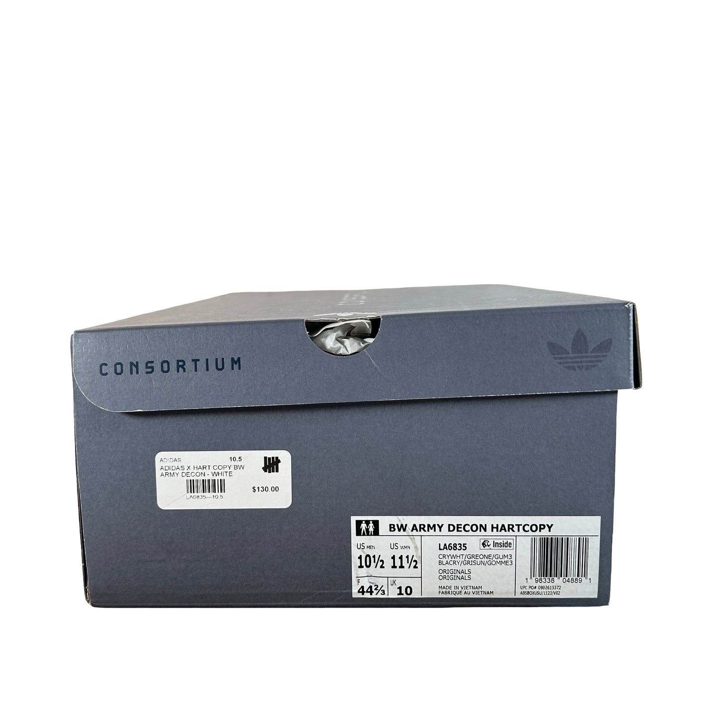 LA6835 adidas BW Army Decon Hartcopy Crystal White [USED] - 10.5 M (Used)