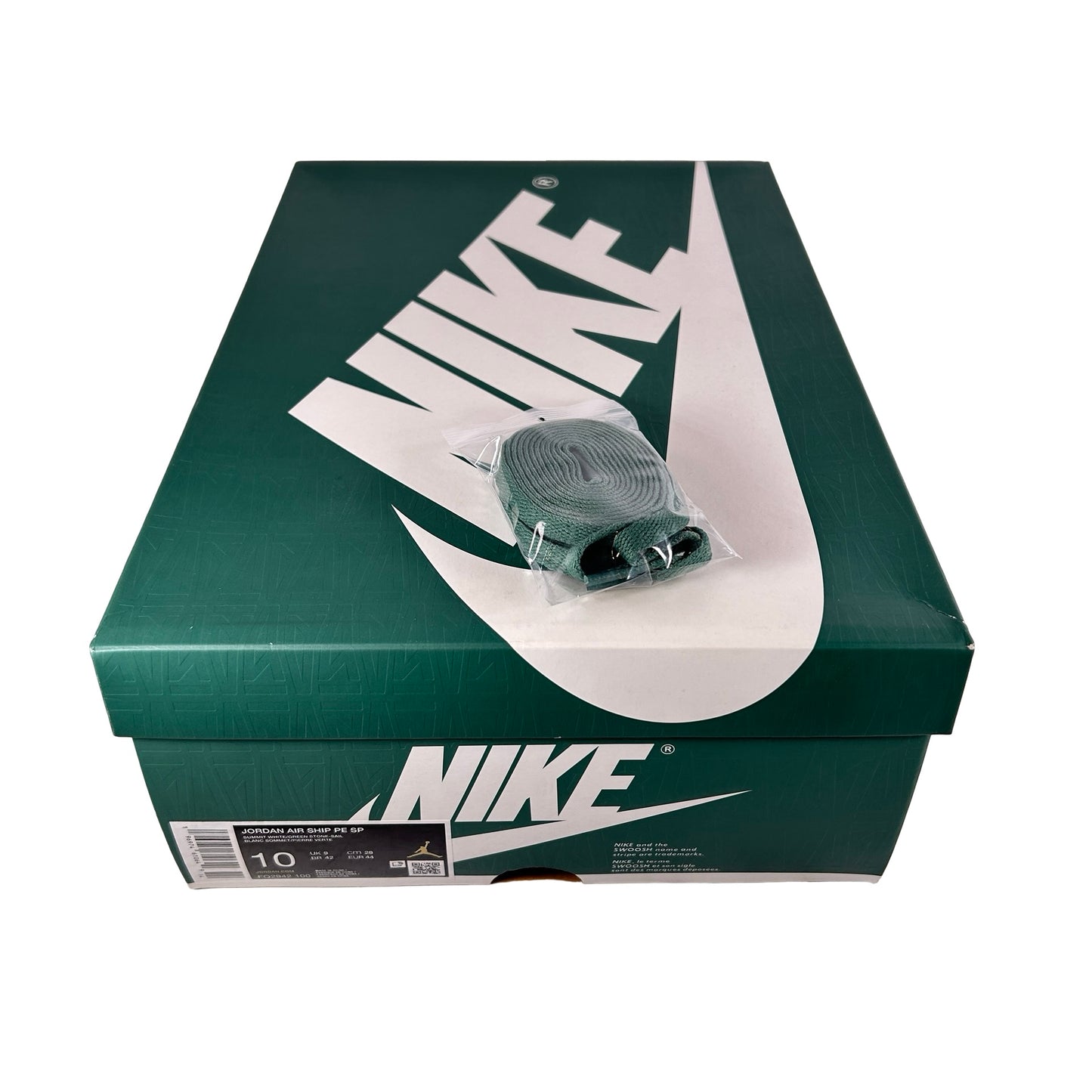 FQ2942 100 Nike Jordan Air Ship PE SP A Ma Maniére Green Stone [USED] - 10 M (Used)