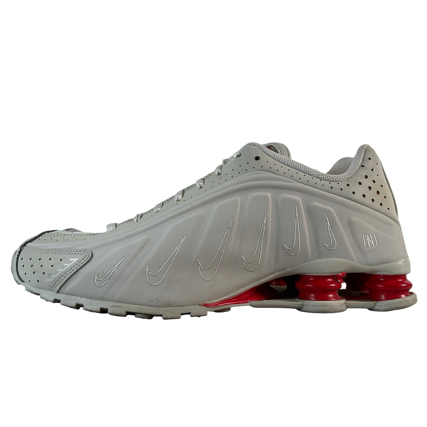 BV1387 002 Nike Shox R4 Neymar White [USED] - 10.5 M (Used2) (No Box2)