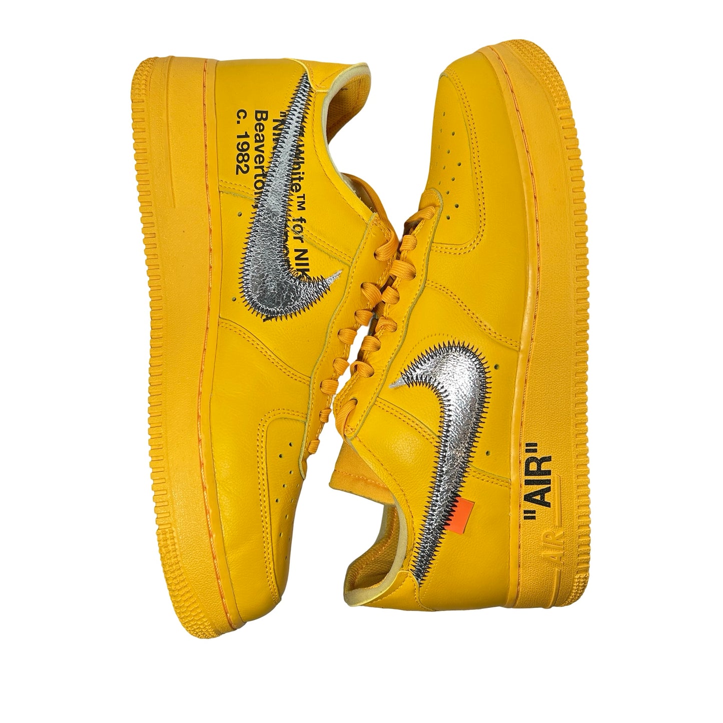 DD1876 700 Nike Air Force 1 Low OFF-WHITE University Gold - 10 M (VVNDS)