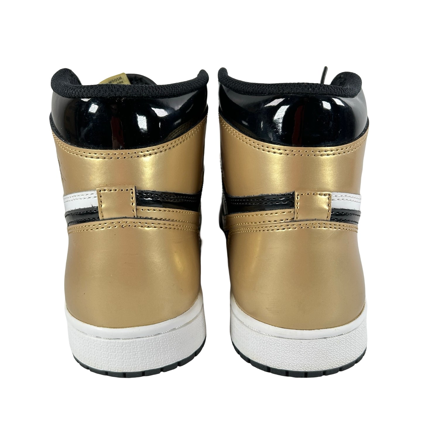 861428 007 Jordan 1 Retro High NRG Patent Gold Toe [USED] - 7.5 M (Used)