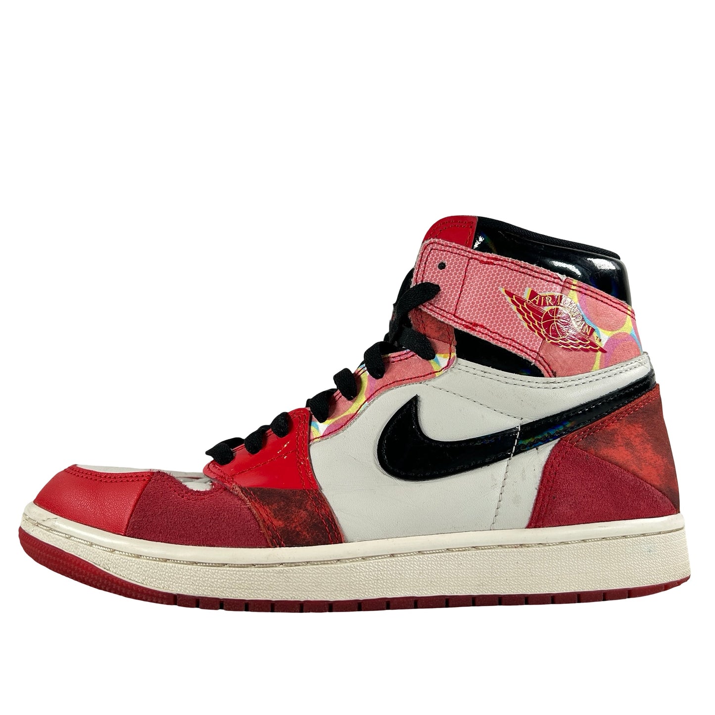 DV1748 601 Jordan 1 Retro High OG Spider-Man Across the Spider-Verse [USED] - 9 M (Used2)