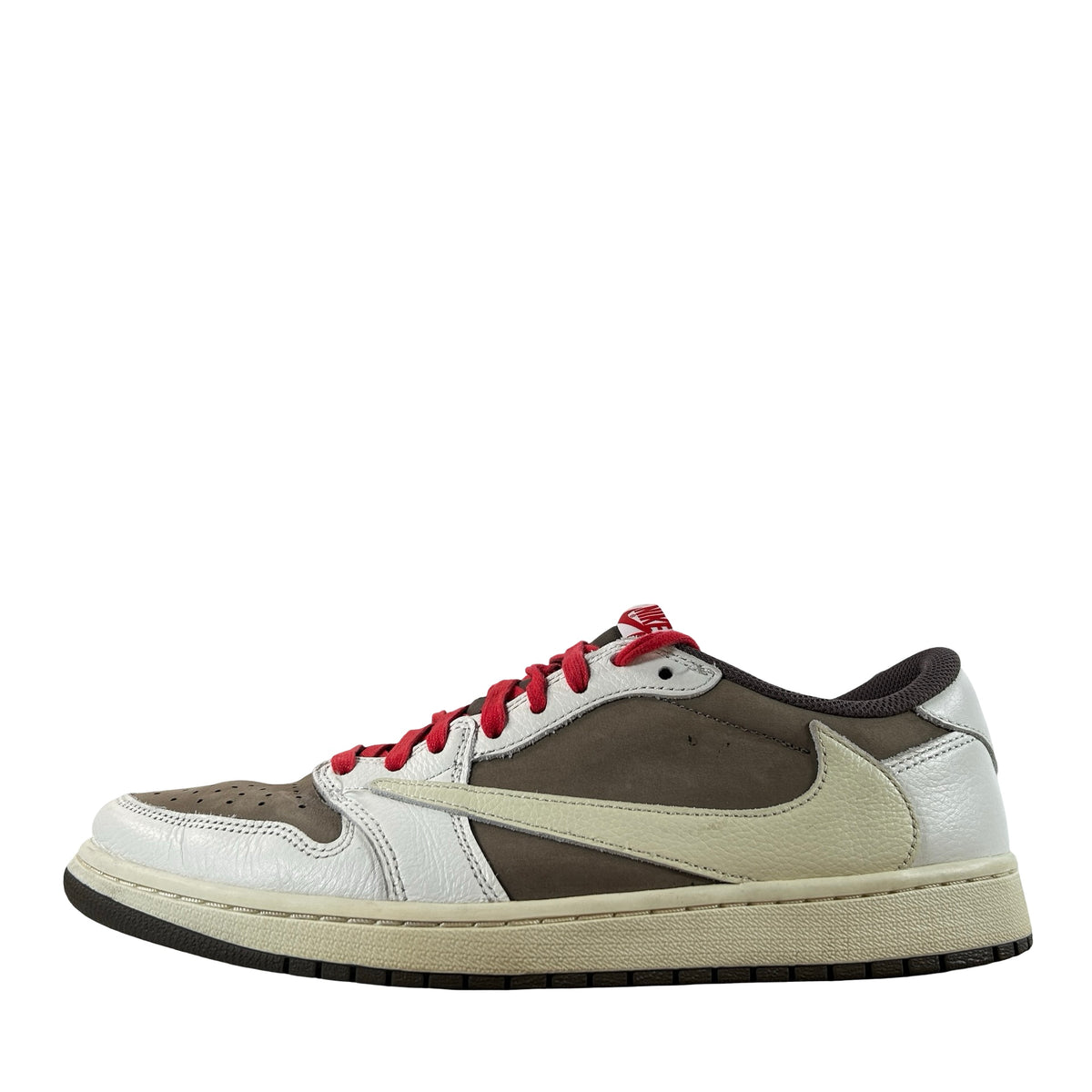 DM7866 162 Jordan 1 Retro Low OG SP Travis Scott Reverse Mocha [USED] - 11.5 M (Used) (Replace Box)