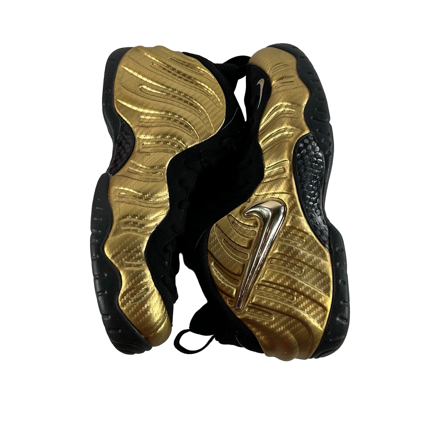 624041 701 Nike Air Foamposite Pro Metallic Gold [USED] - 12 M (Used)