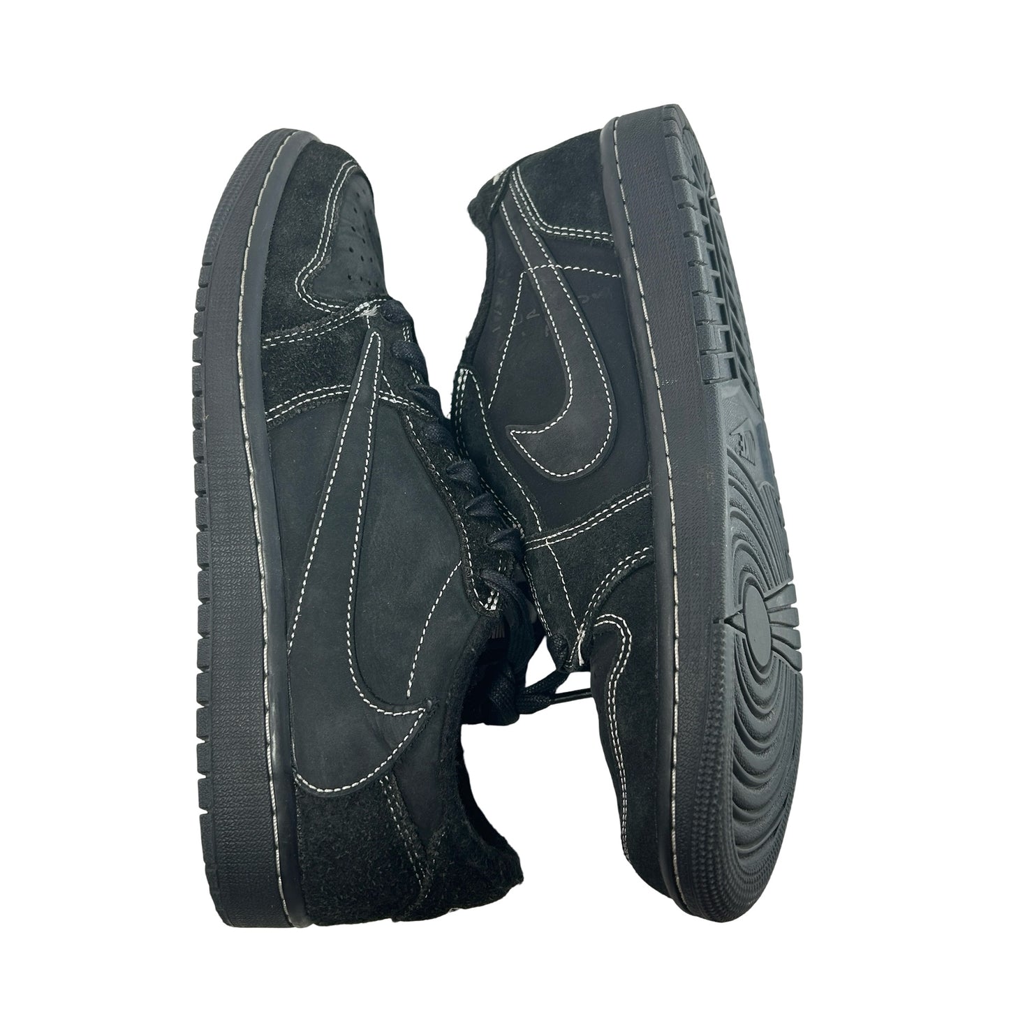 DM7866 001 Jordan 1 Retro Low OG Travis Scott Black Phantom [USED] - 8.5 M (Used)