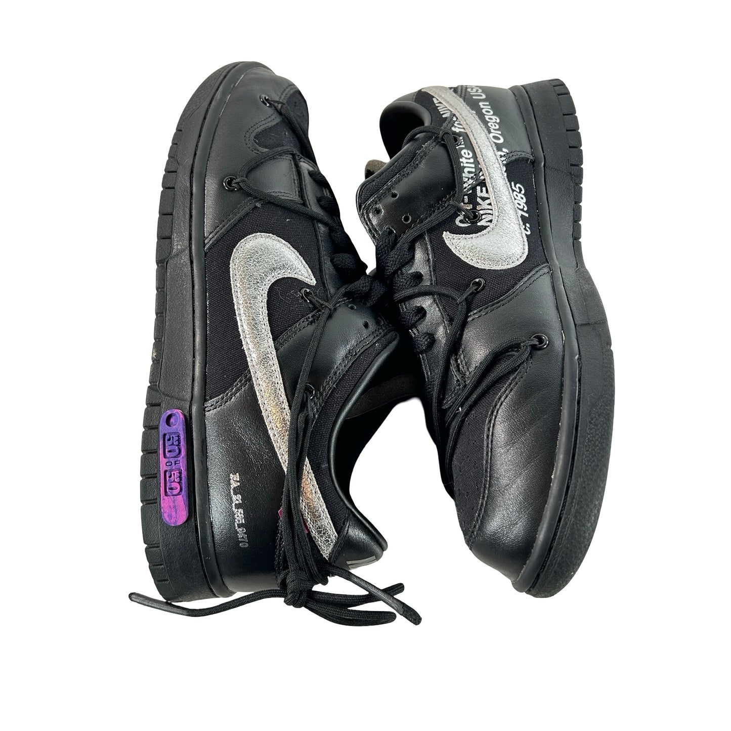DM1602 001 Nike Dunk Low Off-White Lot 50 [USED] - 10 M (Used)