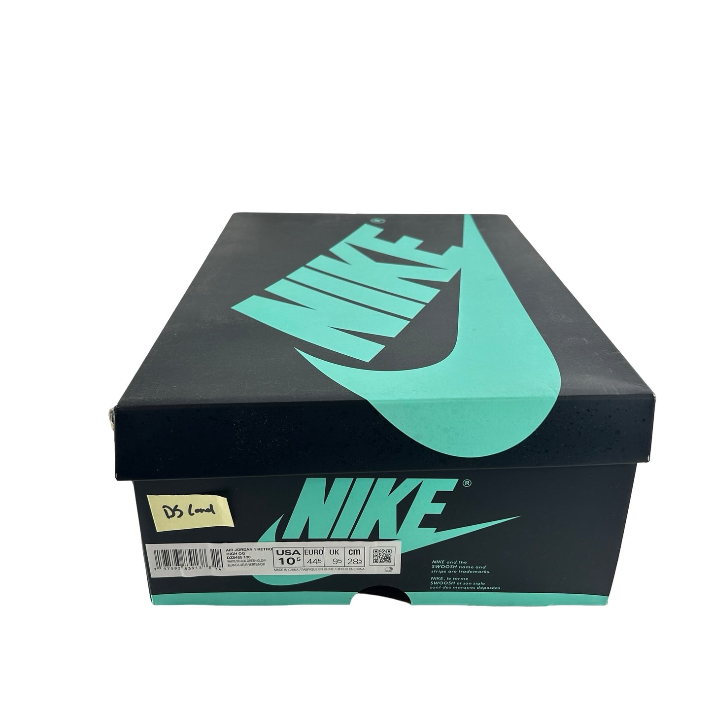 DZ5485 130 Jordan 1 Retro High OG Green Glow [CONDITIONAL] - 10.5 M (Small Yellow Mark On Heel)