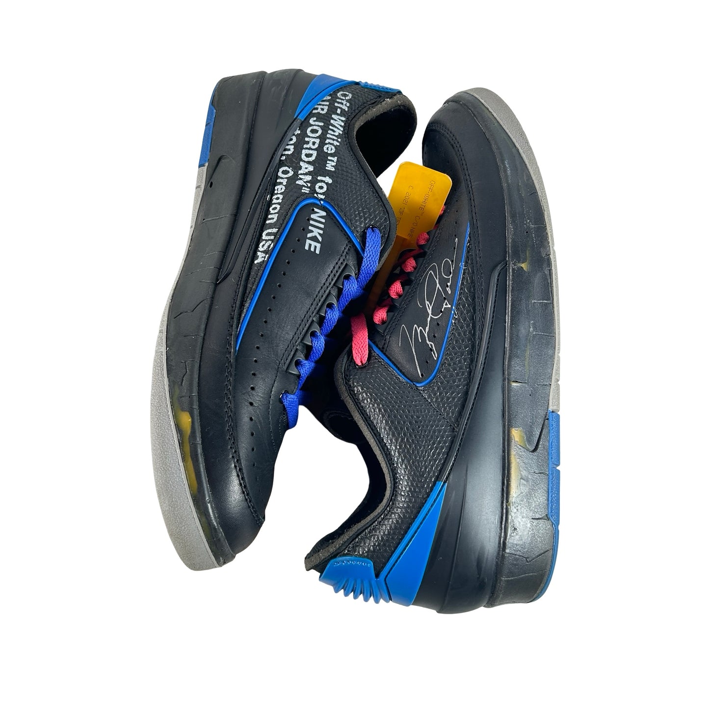 DJ4375 004 Jordan 2 Retro Low SP Off-White Black Blue [USED] - 10 M (Used3)