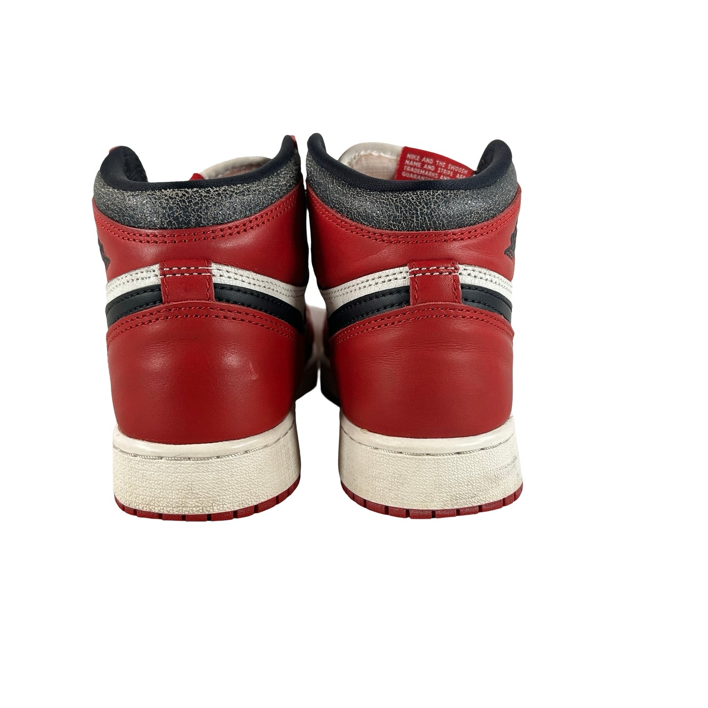FD1437 612 Jordan 1 Retro High OG Chicago Lost and Found (GS) [USED] - 5 Y (Used) (No Box)