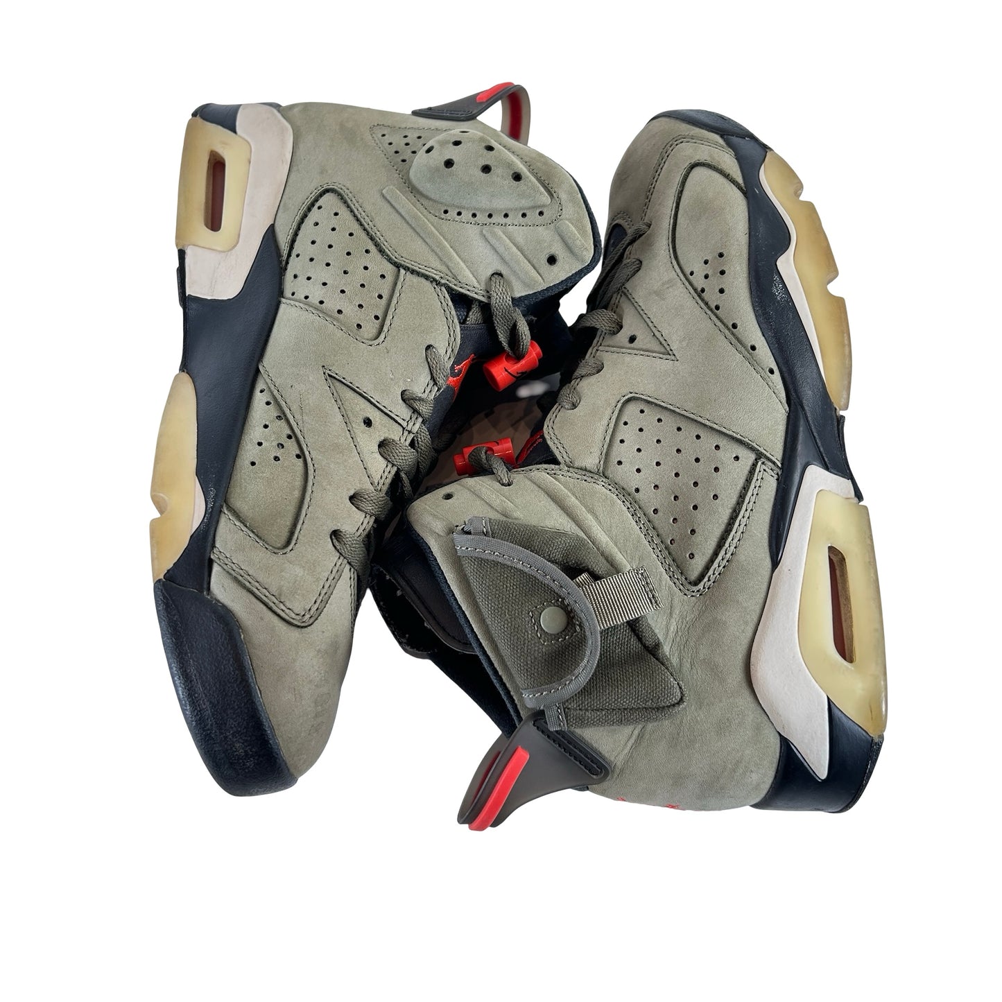 CN1084 200 Jordan 6 Retro Travis Scott [USED] - 9.5 M (Used) (No Box)