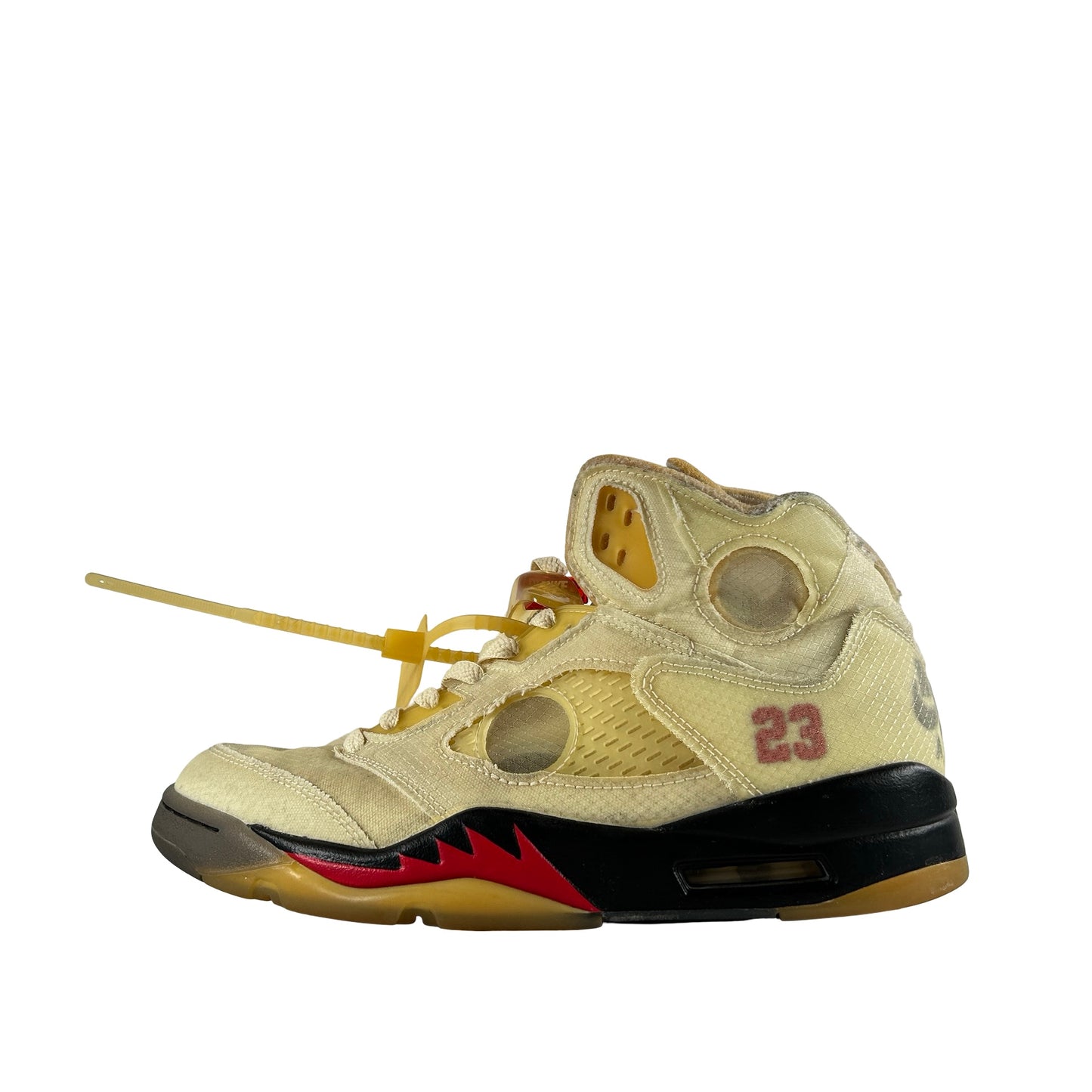 DH8565 100 Jordan 5 Off-White Sail [USED] - 8.5 M (Used3)