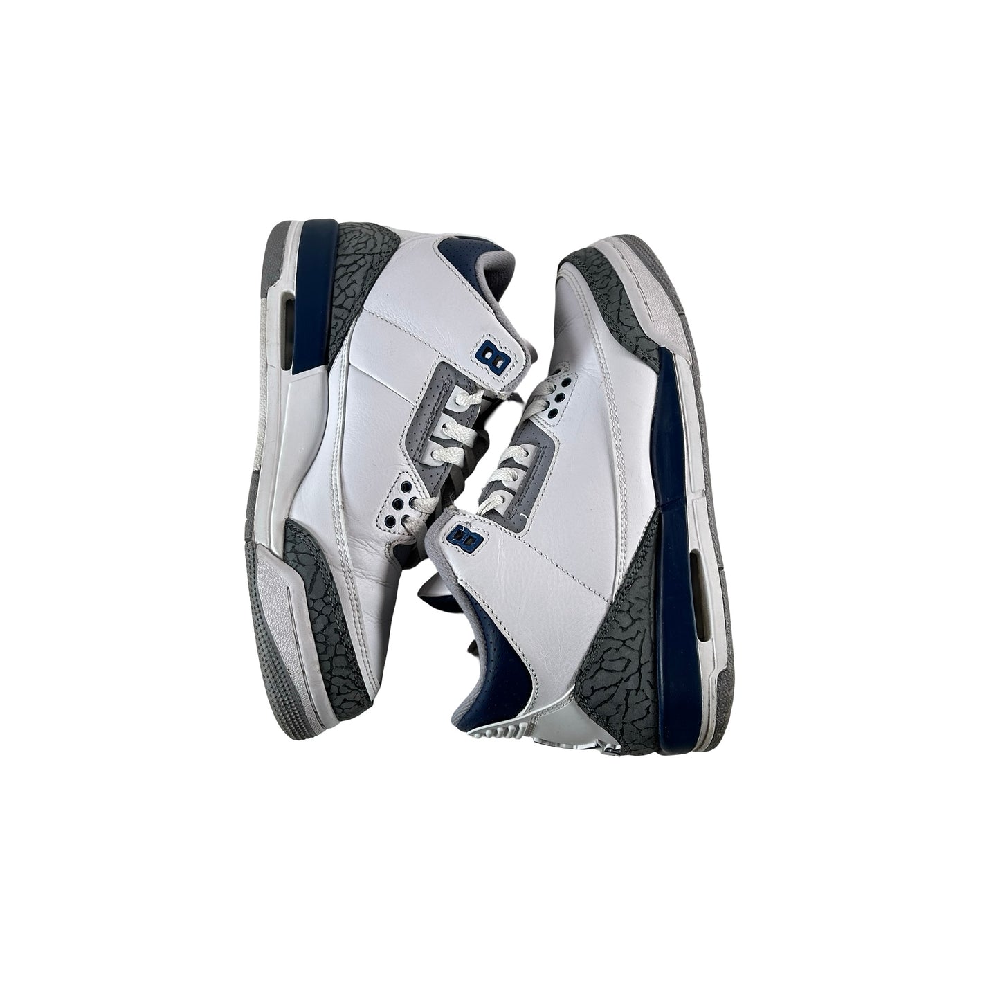 DM0967 140 Jordan 3 Retro Midnight Navy (GS) [USED] - 6.5 Y (Used) (No Box)