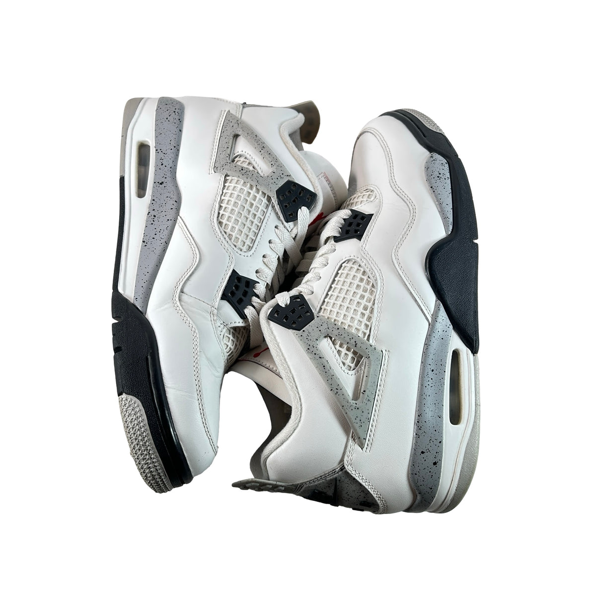 FV5029 100 Jordan 4 Retro White Cement (2025) [USED] - 9.5 M (Used2) (No Box2)