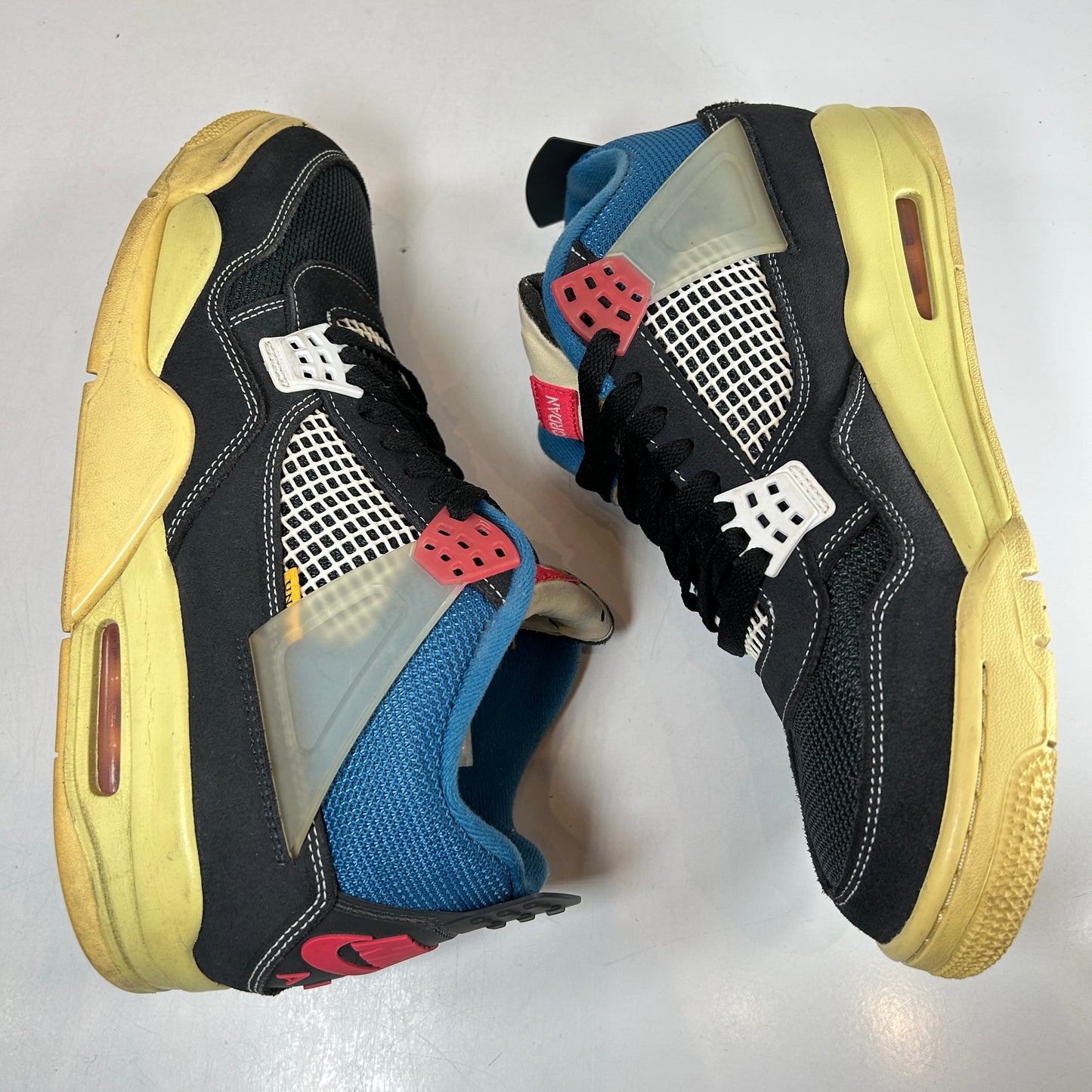 DC9533 001 Jordan 4 Retro Union Off Noir [USED] - 10.5 (Used) (No Box)