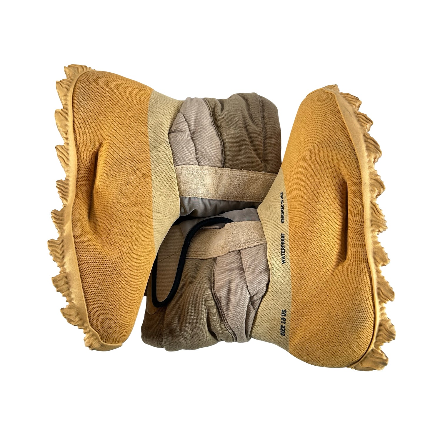 GY1824 adidas Yeezy Knit RNR Boot Sulfur [USED] - 10 M (Used)