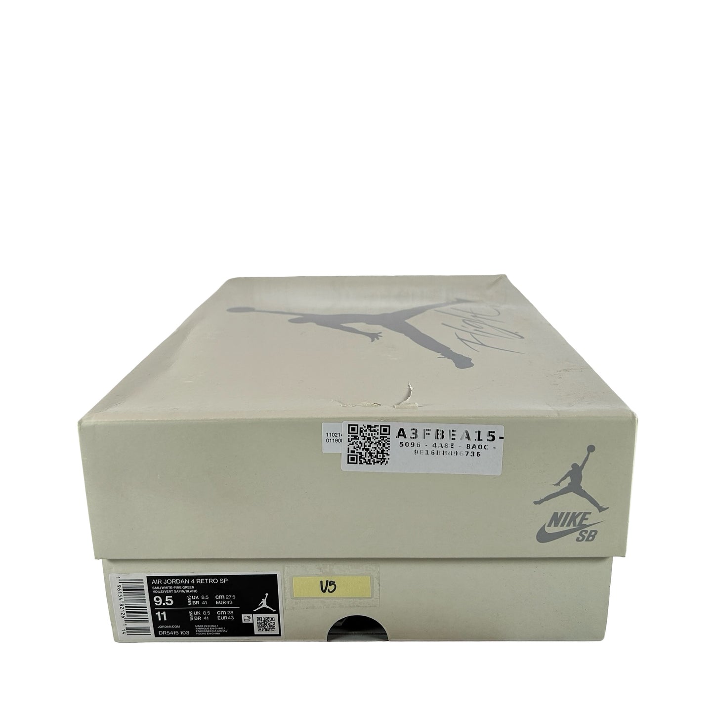 DR5415 103 Jordan 4 Retro SB Pine Green [USED] - 9.5 M (Used5)