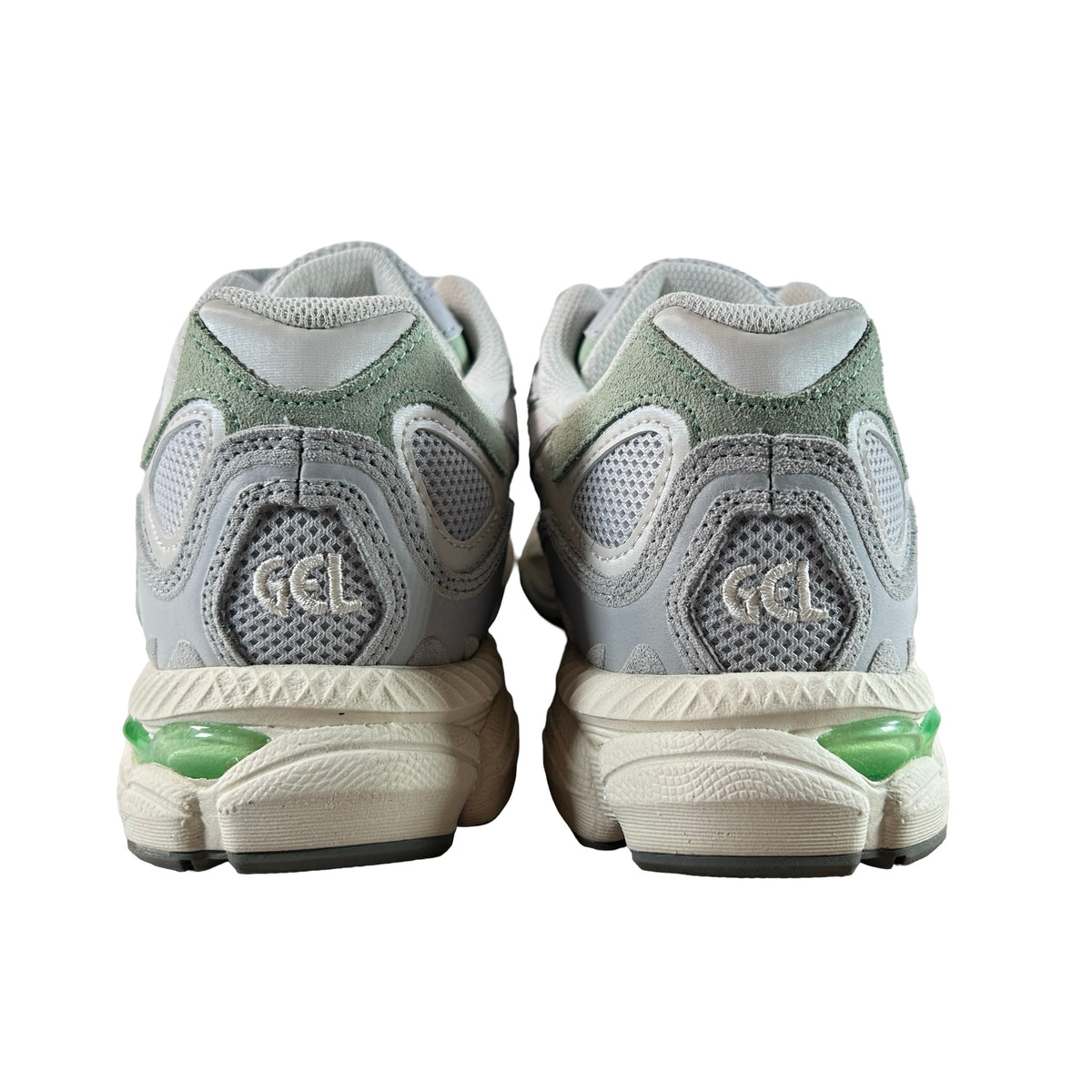 1203A383 022 ASICS Gel-NYC Cloud Grey Green [USED] - 8.5 M (Used)