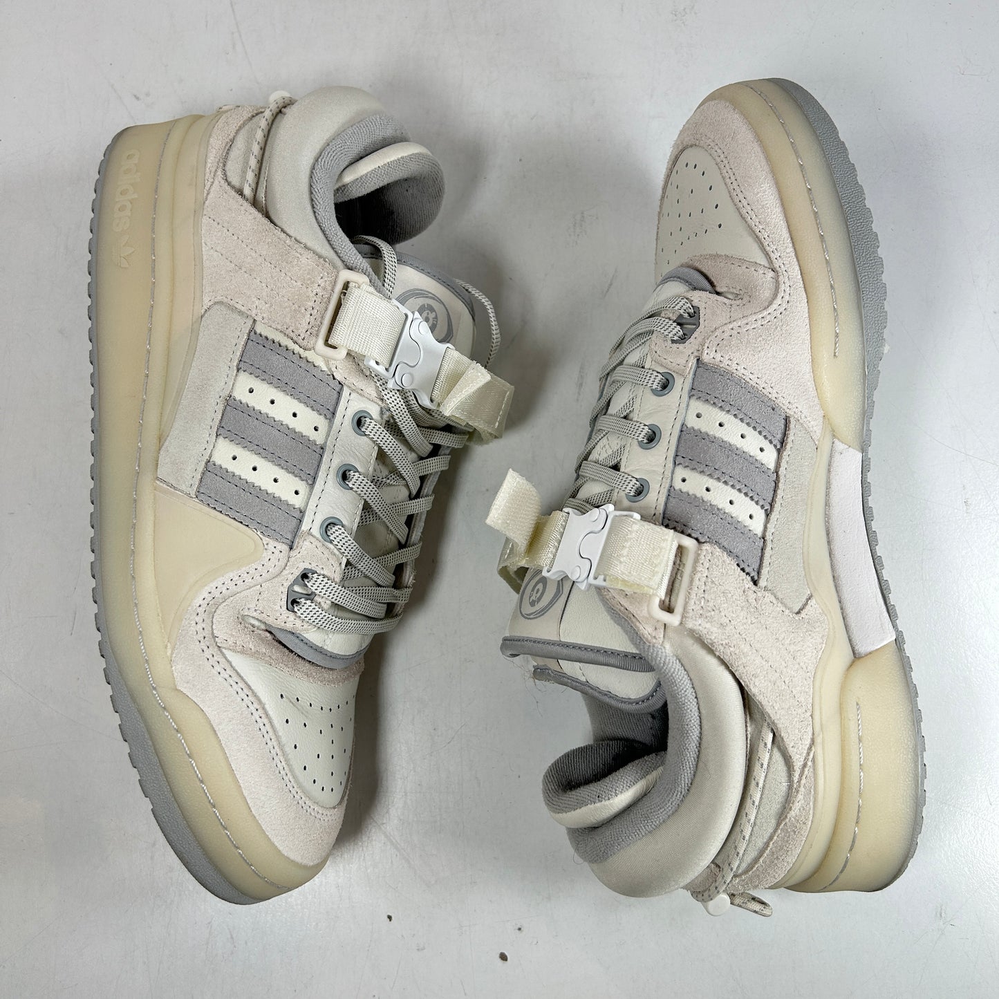 HQ2153 adidas Forum Buckle Low Bad Bunny Last Forum [USED] - 10 M (Used)