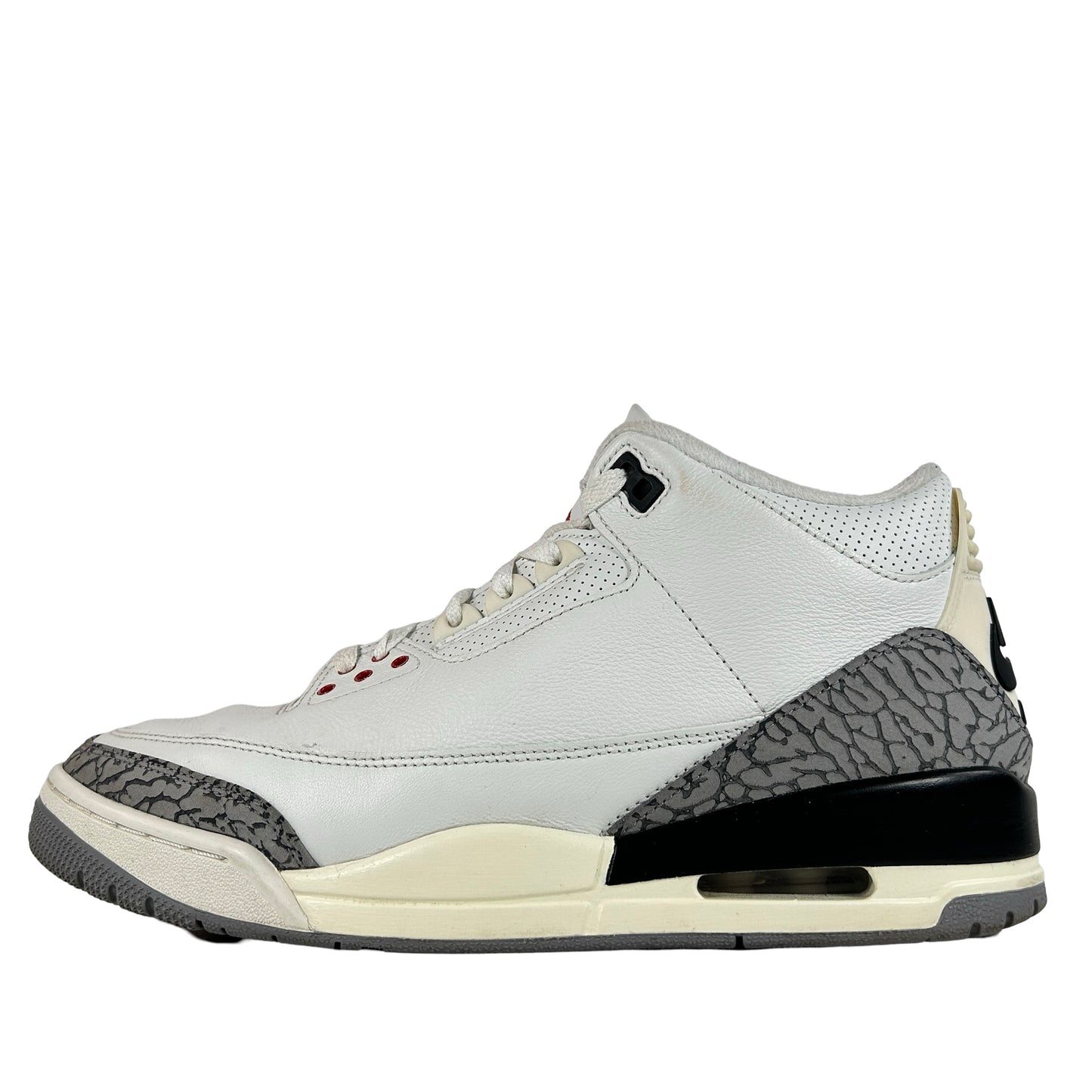DN3707 100 Jordan 3 Retro White Cement Reimagined [USED] - 10.5 M (Used12)