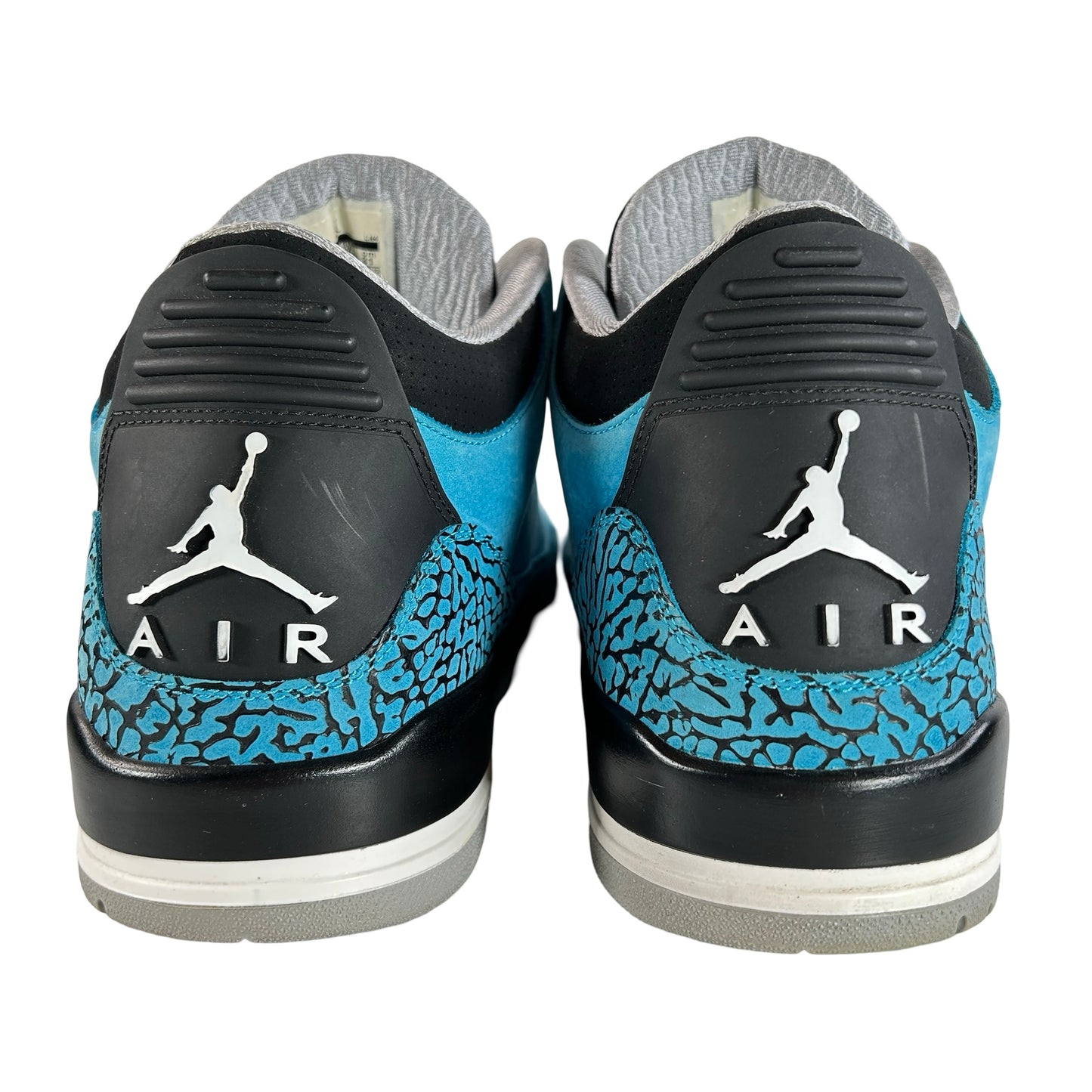 136064 406 Jordan 3 Retro Powder Blue [USED]  - 13 M (Used)