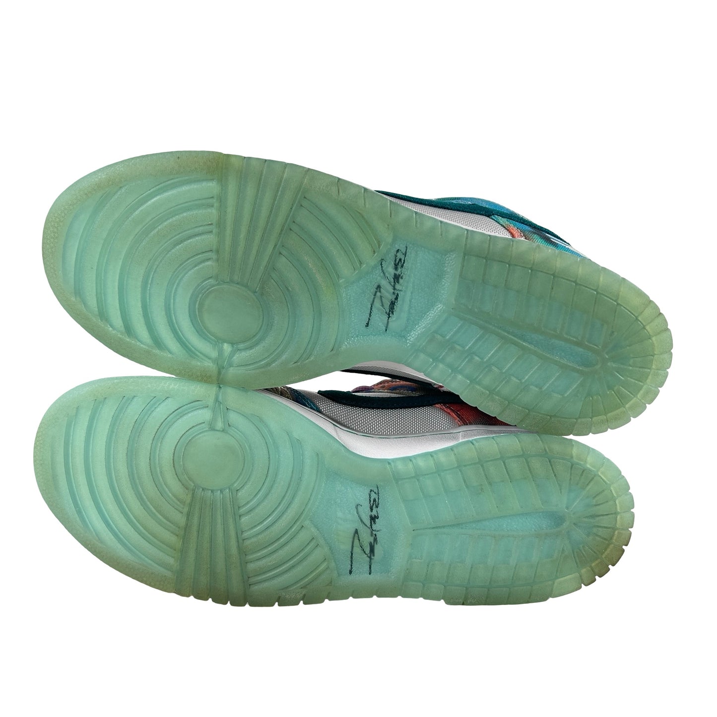 HF6061 400 Nike SB Dunk Low Futura Laboratories Bleached Aqua [USED] - 9 M (Used3)