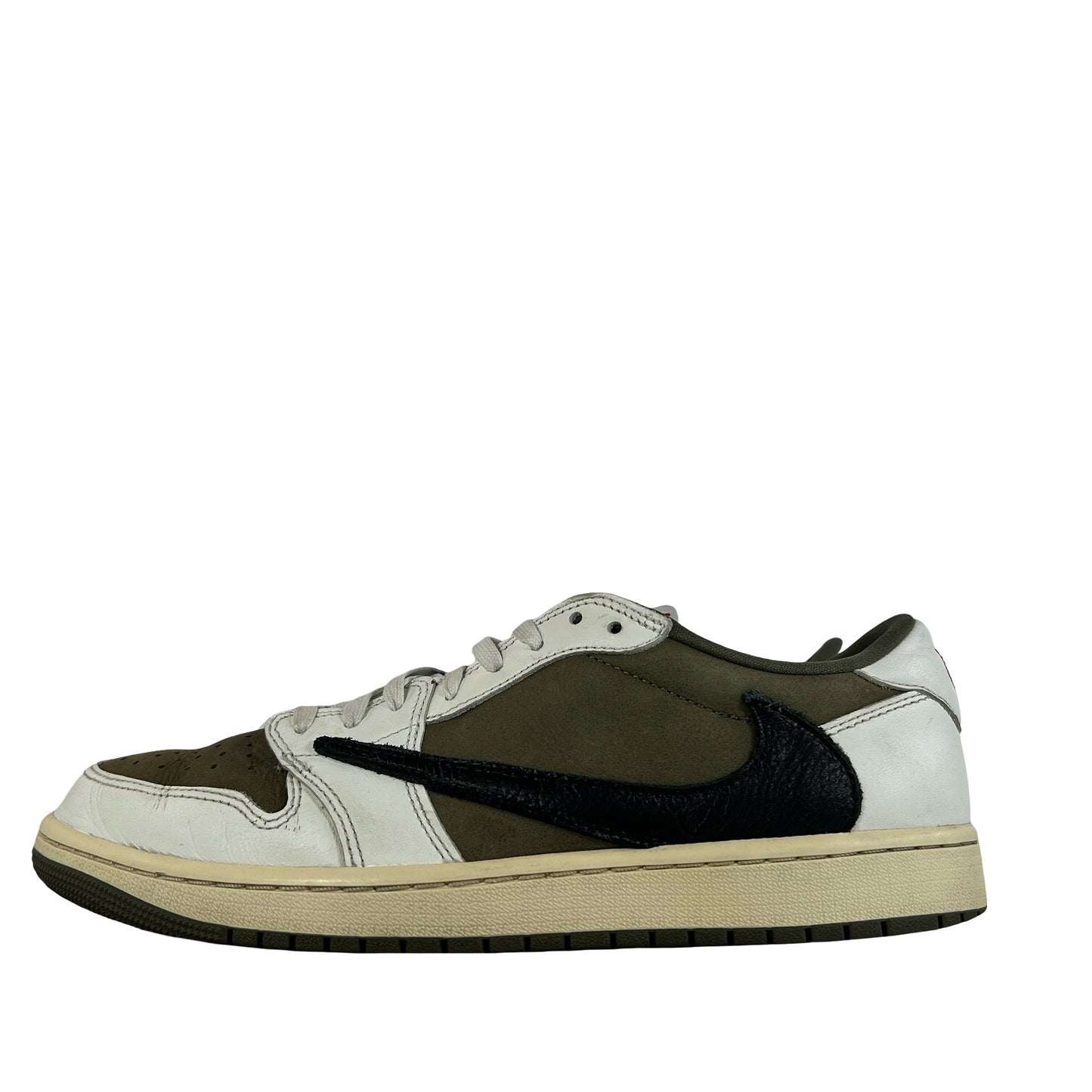 DM7866 200 Jordan 1 Retro Low OG SP Travis Scott Medium Olive [USED] - 10.5 M (Used) (Replace Box)