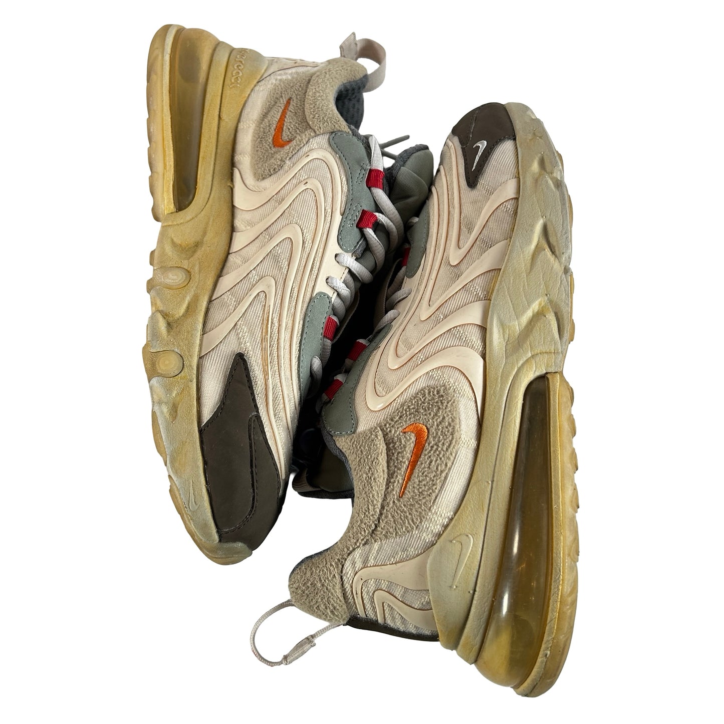 CT2864 200 Nike Air Max 270 React ENG Travis Scott Cactus Trails [USED] - 9 M (Used)