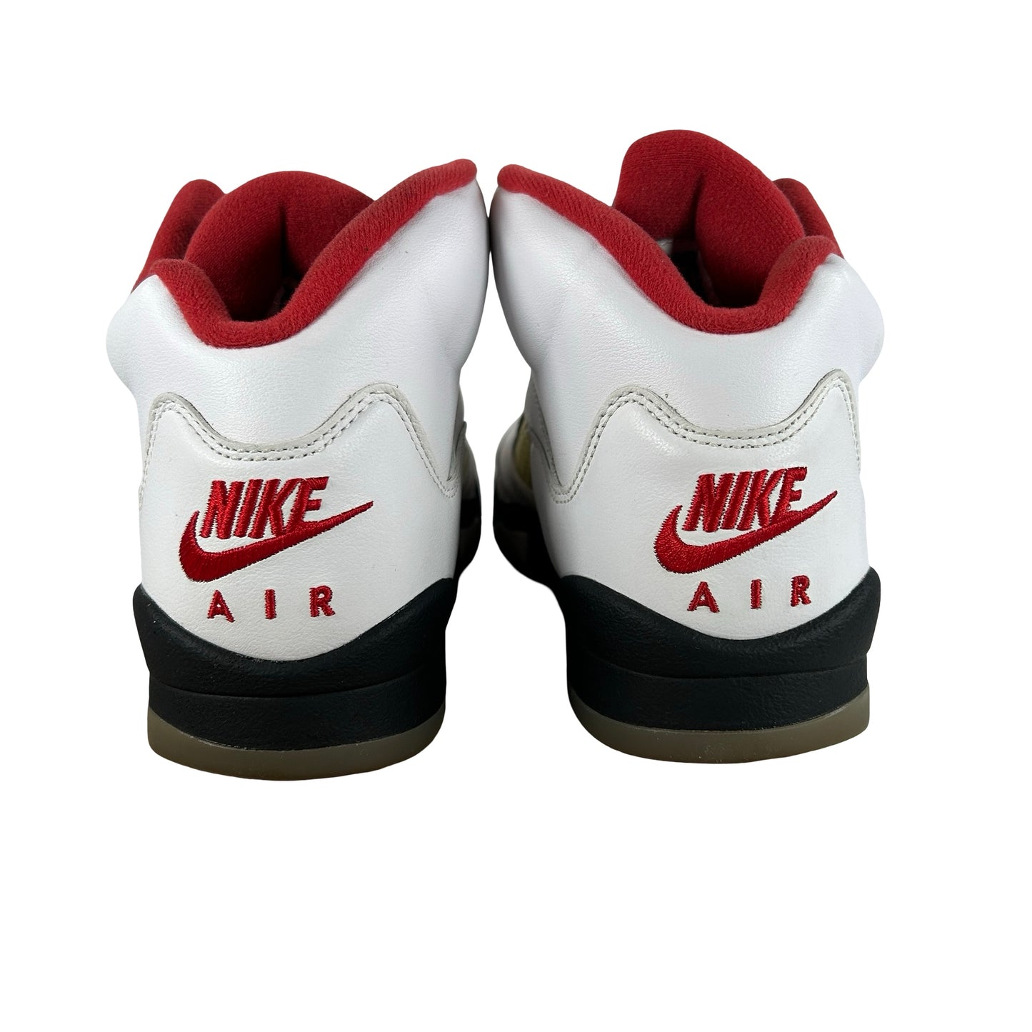 440888 102 Jordan 5 Retro Fire Rojo Plata Lengua (2020) (GS)