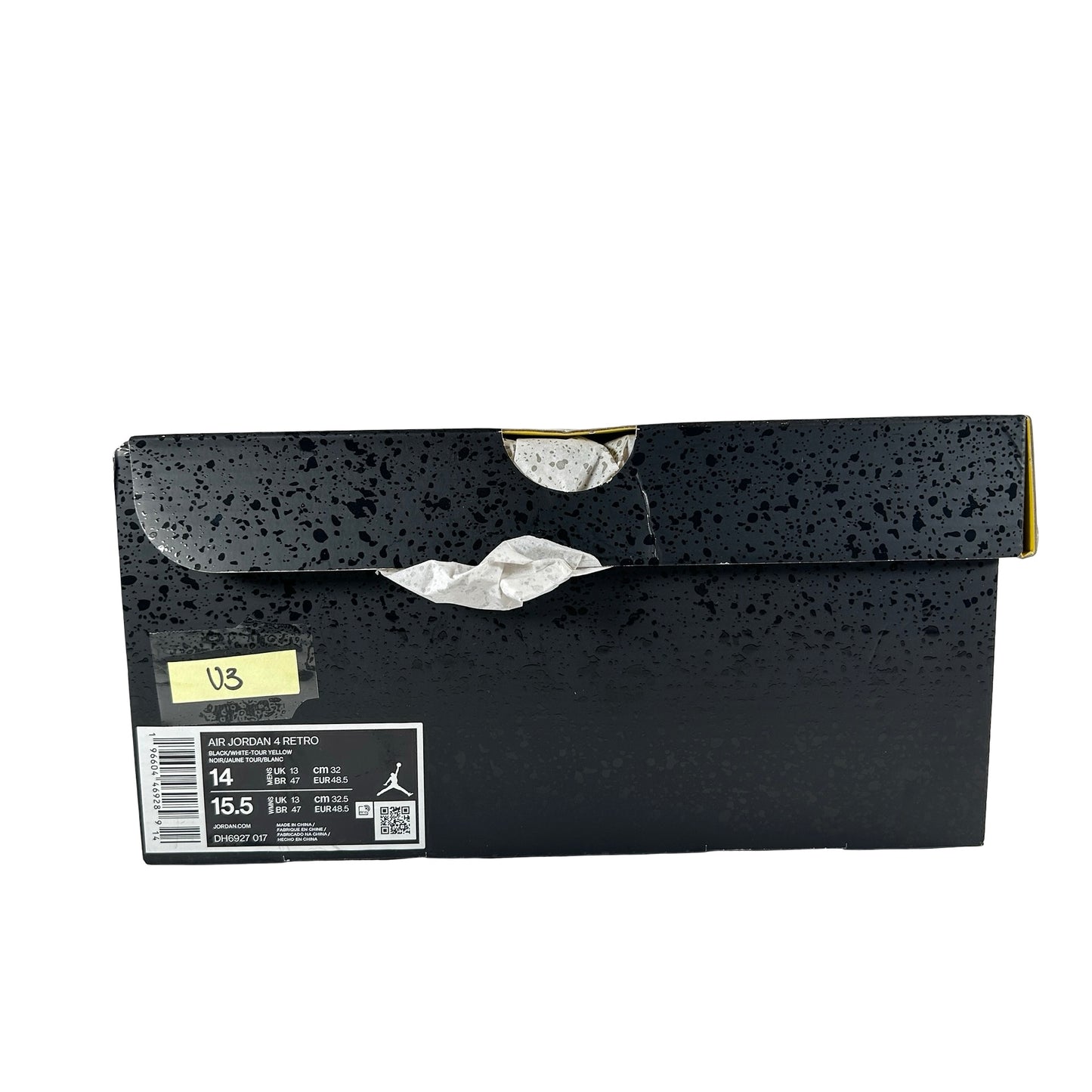 DH6927 017 Jordan 4 Retro Thunder [USED] - 14 M (Used3)