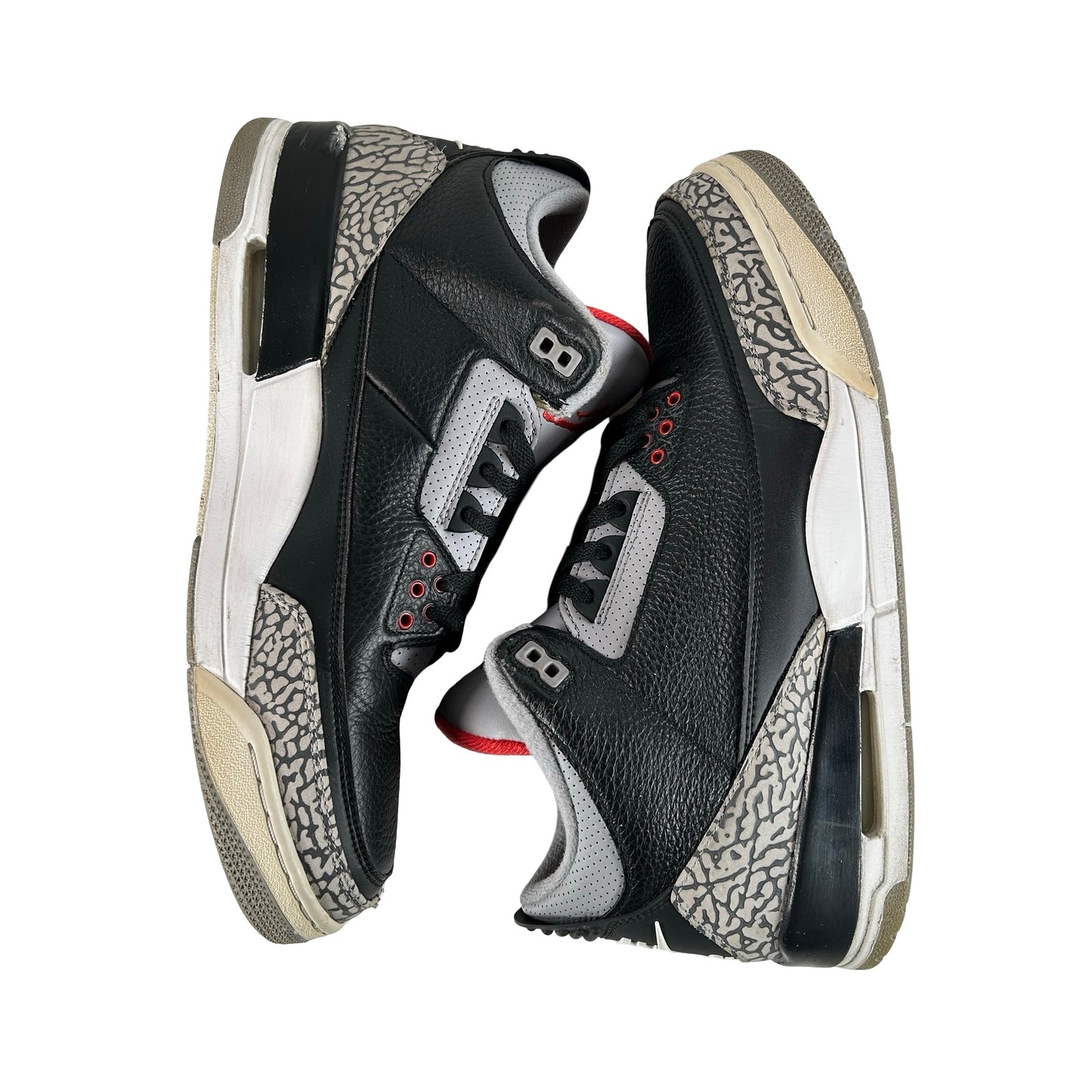 854262 001 Jordan 3 Black Cement 2018 [USED] - 12 M (Used5)