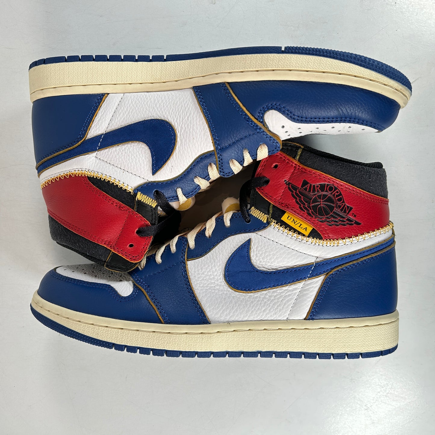 BV1300 146 Jordan 1 Union Storm Blue Toe [USED] - 10 M (VNDS)