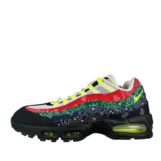 IQ0620 100 Nike Air Max 95 OG Big Bubble Neon Paisley Bandana [USED] - 12 M (Used)