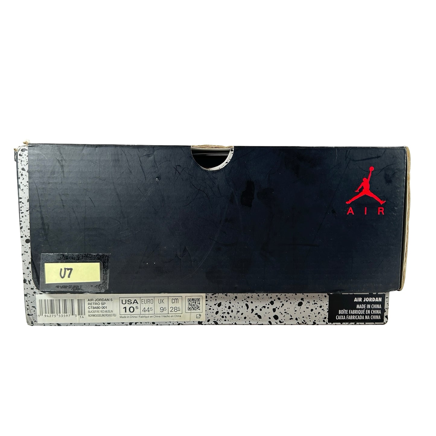 CT8480 001 Jordan 5 Off-White Black [USED] - 10.5 M (Used7)