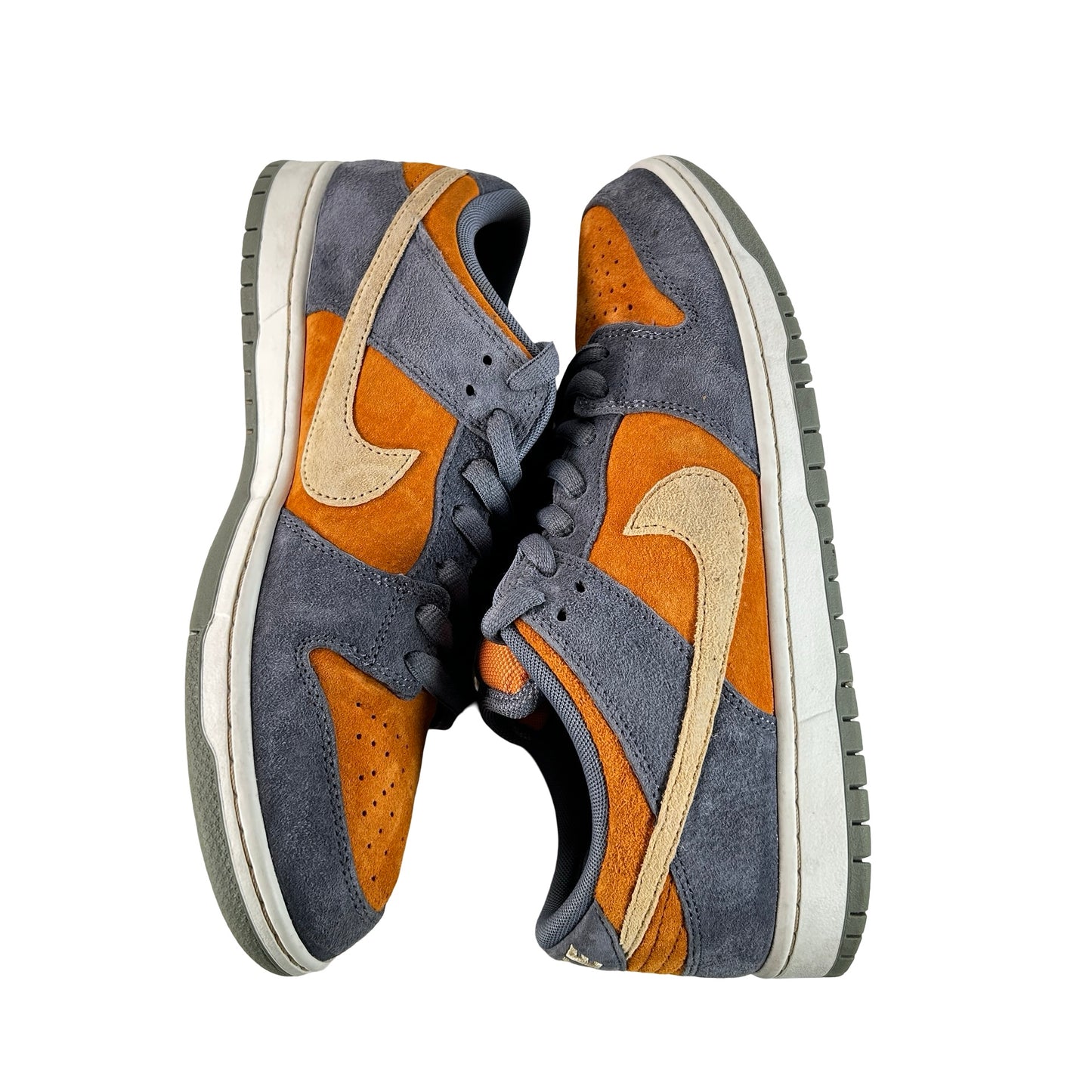 HF3063 002 Nike SB Dunk Low Light Carbon Monarch [USED] - 10.5 M (Used) (Replace Box)