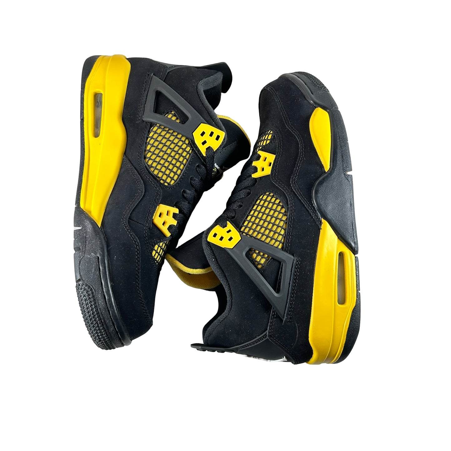 408452 017 Jordan 4 Retro Thunder (2023) (GS) [USED] - 6.5 Y (Used) (No Box)
