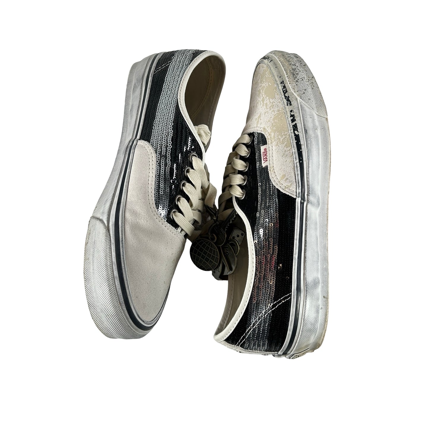 VN000DB8MCG Vans Premium Authentic La Habana Black White [USED] - 10 M (Used)