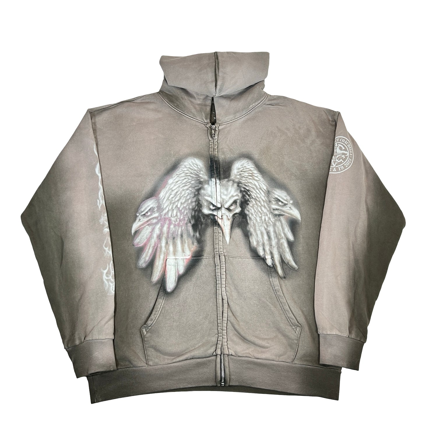 Travis Scott Cactus Jack x Coachella (2025) Birds Zip Up Hoodie