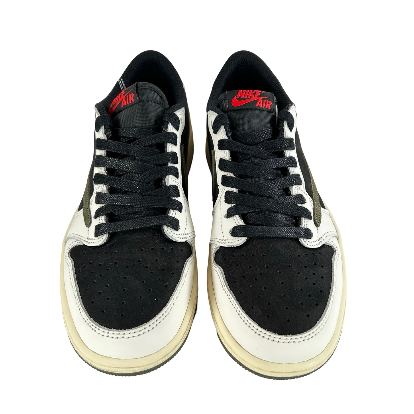 DZ4137 106 Jordan 1 Retro Low OG SP Travis Scott Olive (W) [USED] - 8 W (Used2)