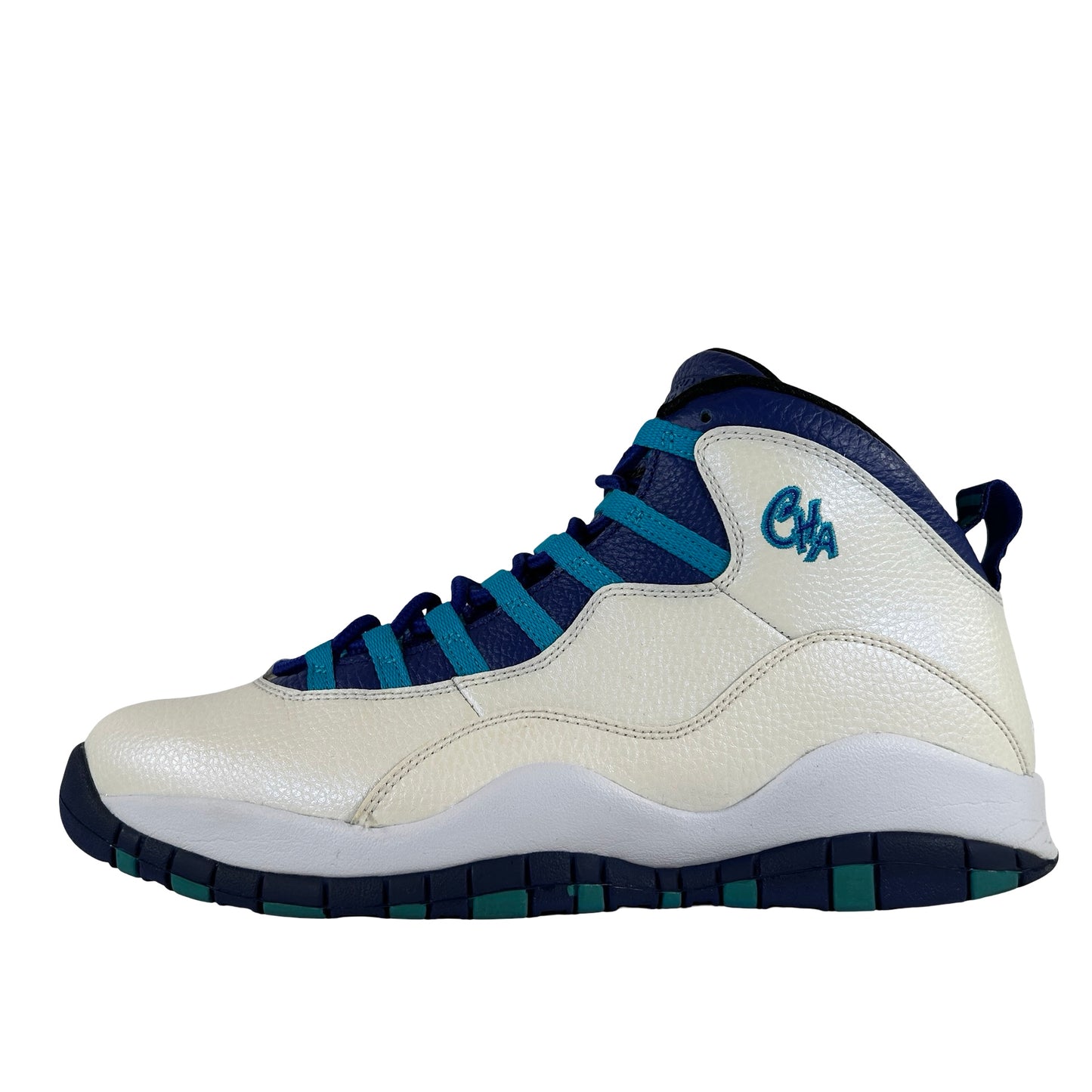 310805 107 Jordan 10 Retro Charlotte (2016) [USED] - 11 M (Used) (Replace Box) (Missing Right Foot)