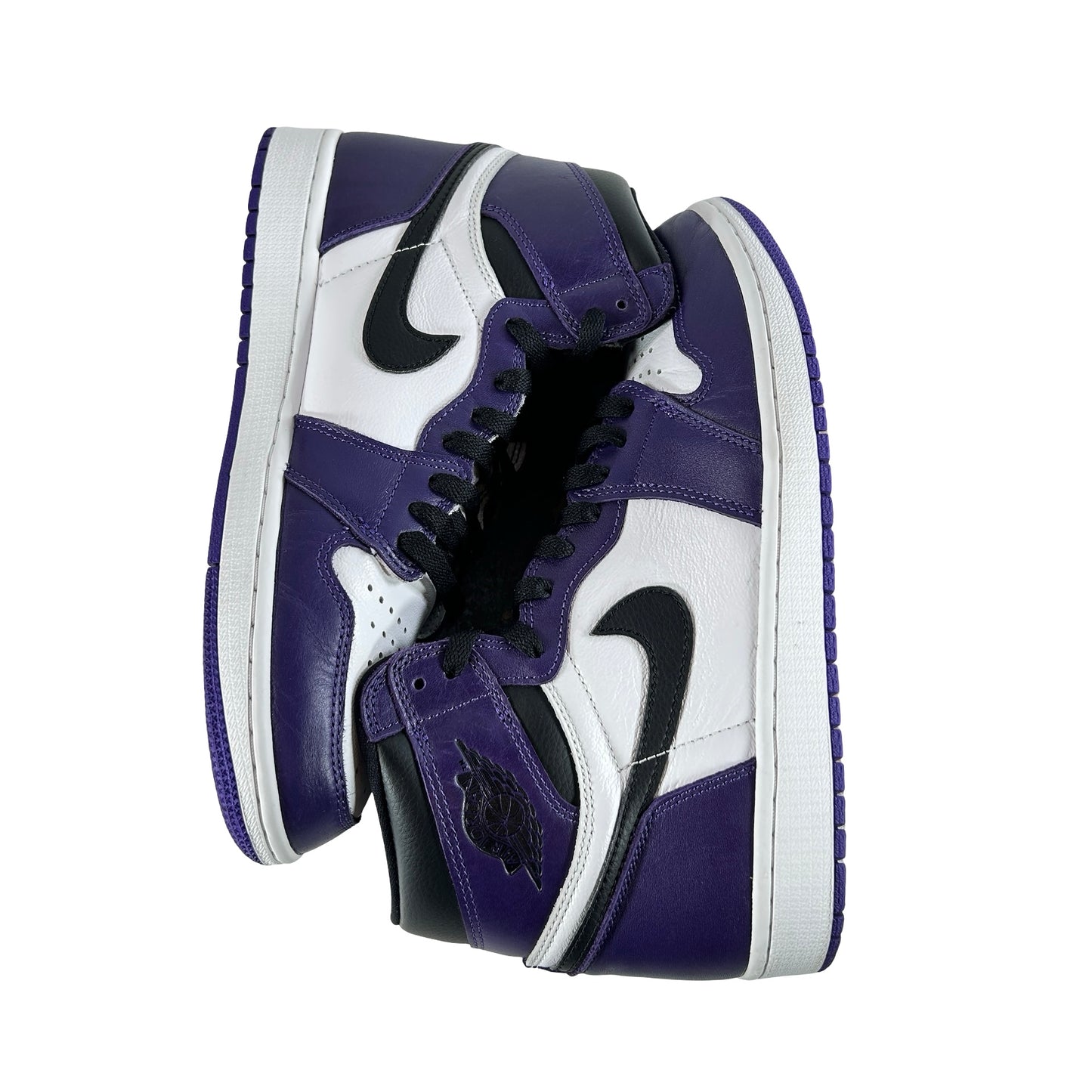 555088 500 Jordan 1 Court Purple [USED] - 9.5 M (Used5)