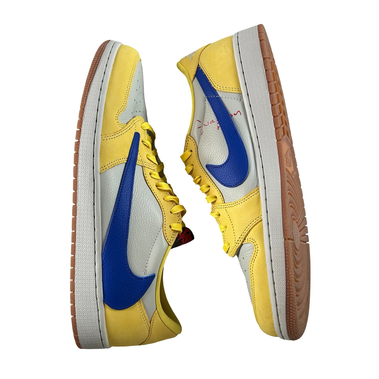 DZ4137 700 Jordan 1 Retro Low OG SP Travis Scott Canary (W) [USED] - 14 W (Used)