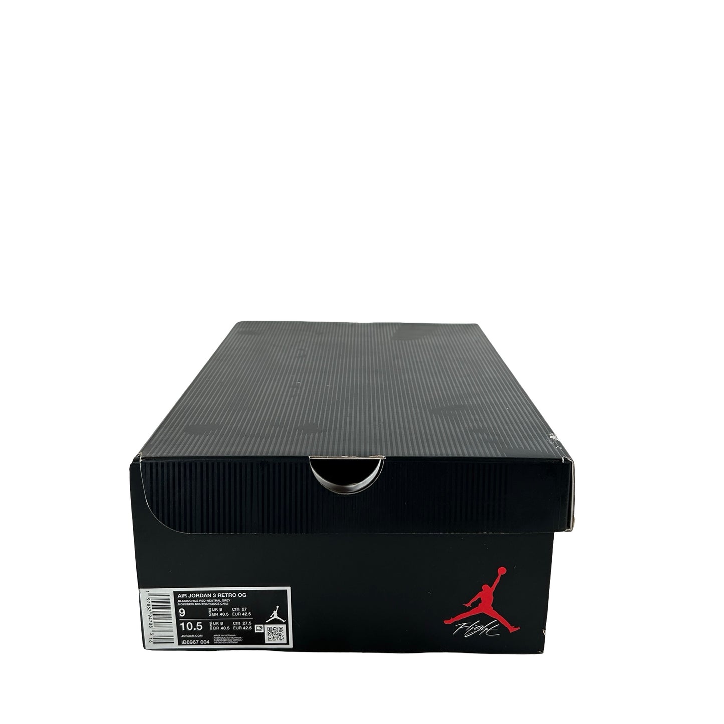 IB8967 004 Jordan 3 Retro OG Rare Air [USED] - 9 M (Used)
