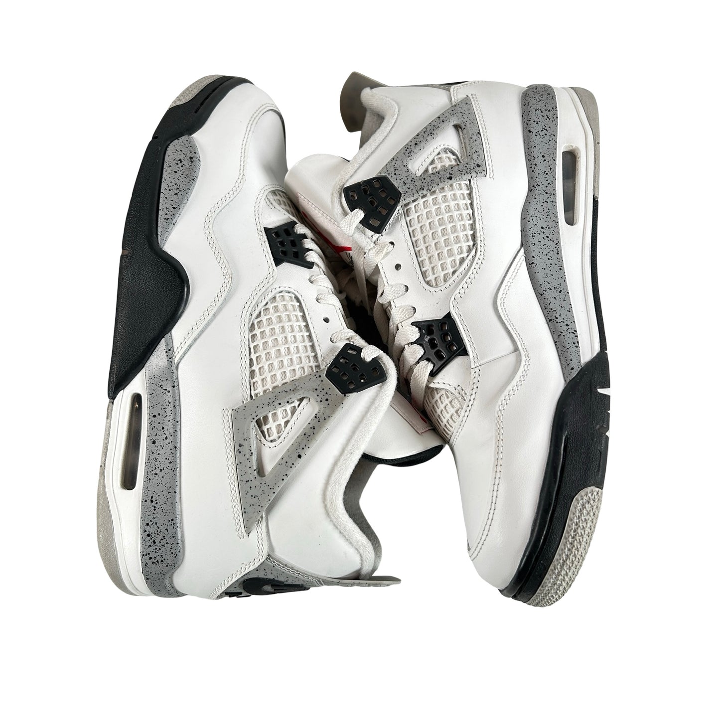 FV5029 100 Jordan 4 Retro White Cement (2025) [USED] - 9.5 M (Used10)
