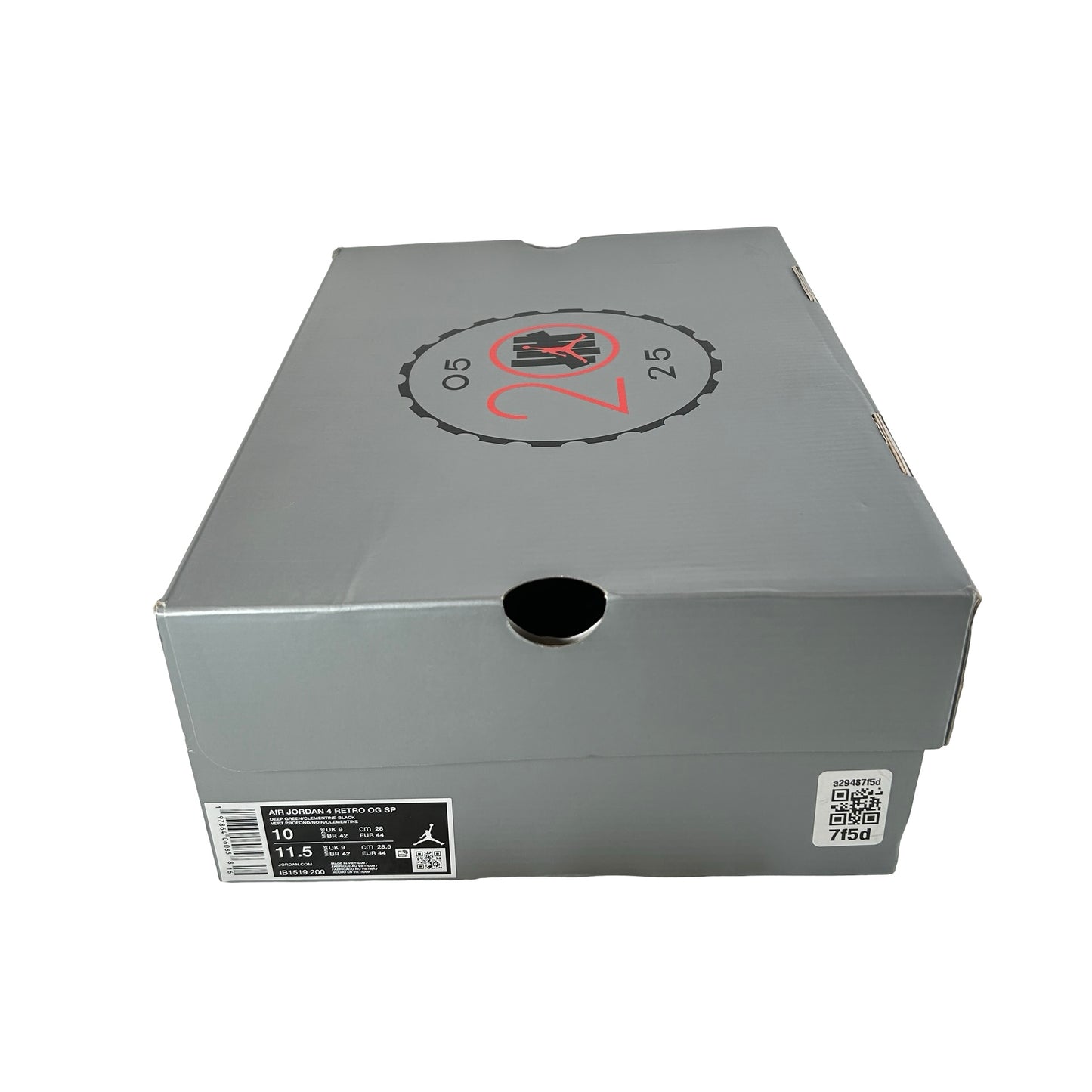 IB1519 200 Jordan 4 Retro OG SP Undefeated (2025) [USED] - 10 M (Used)