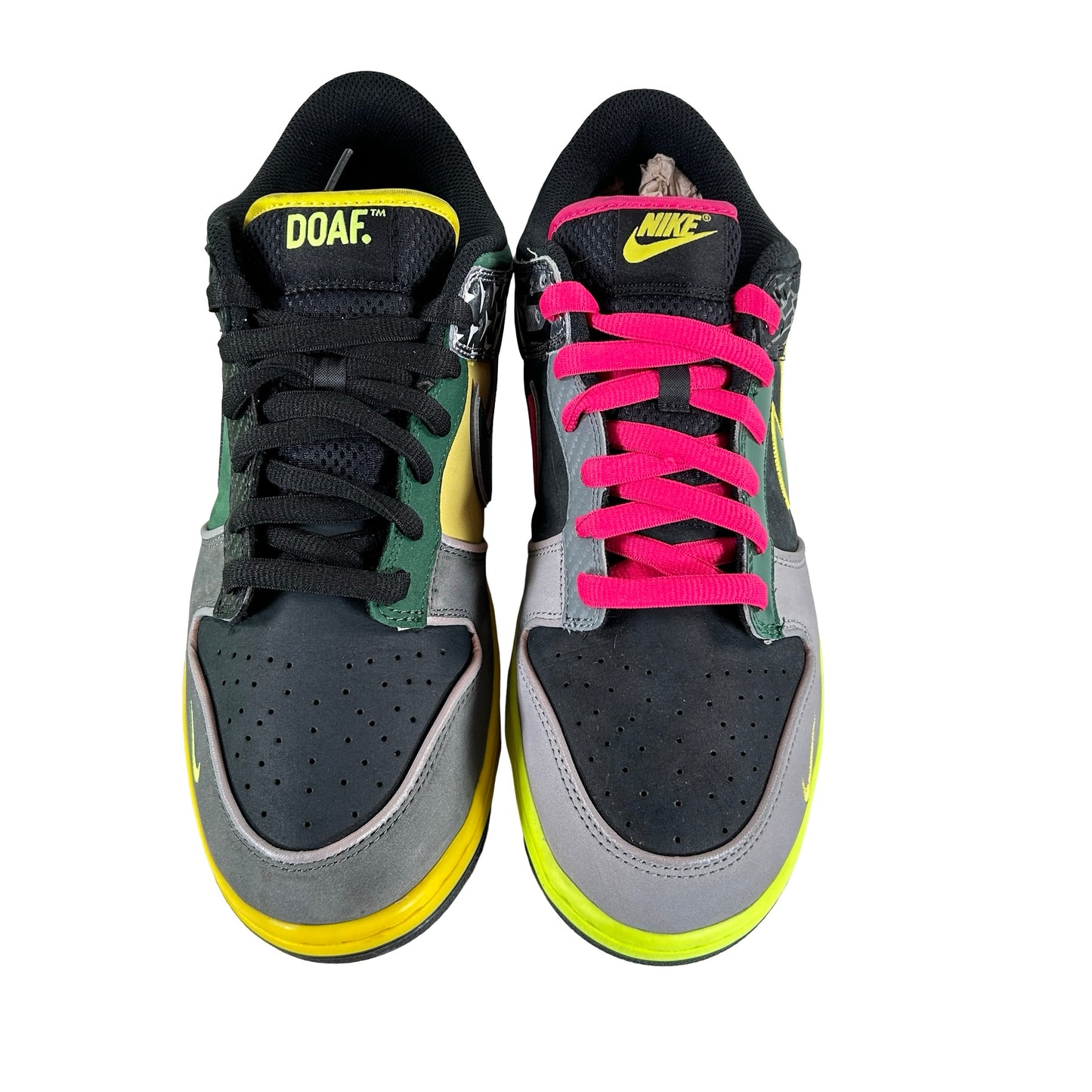 HV1454 001 Nike Dunk Low What the Duck Home University of Oregon PE [USED] - 12 M (Used)