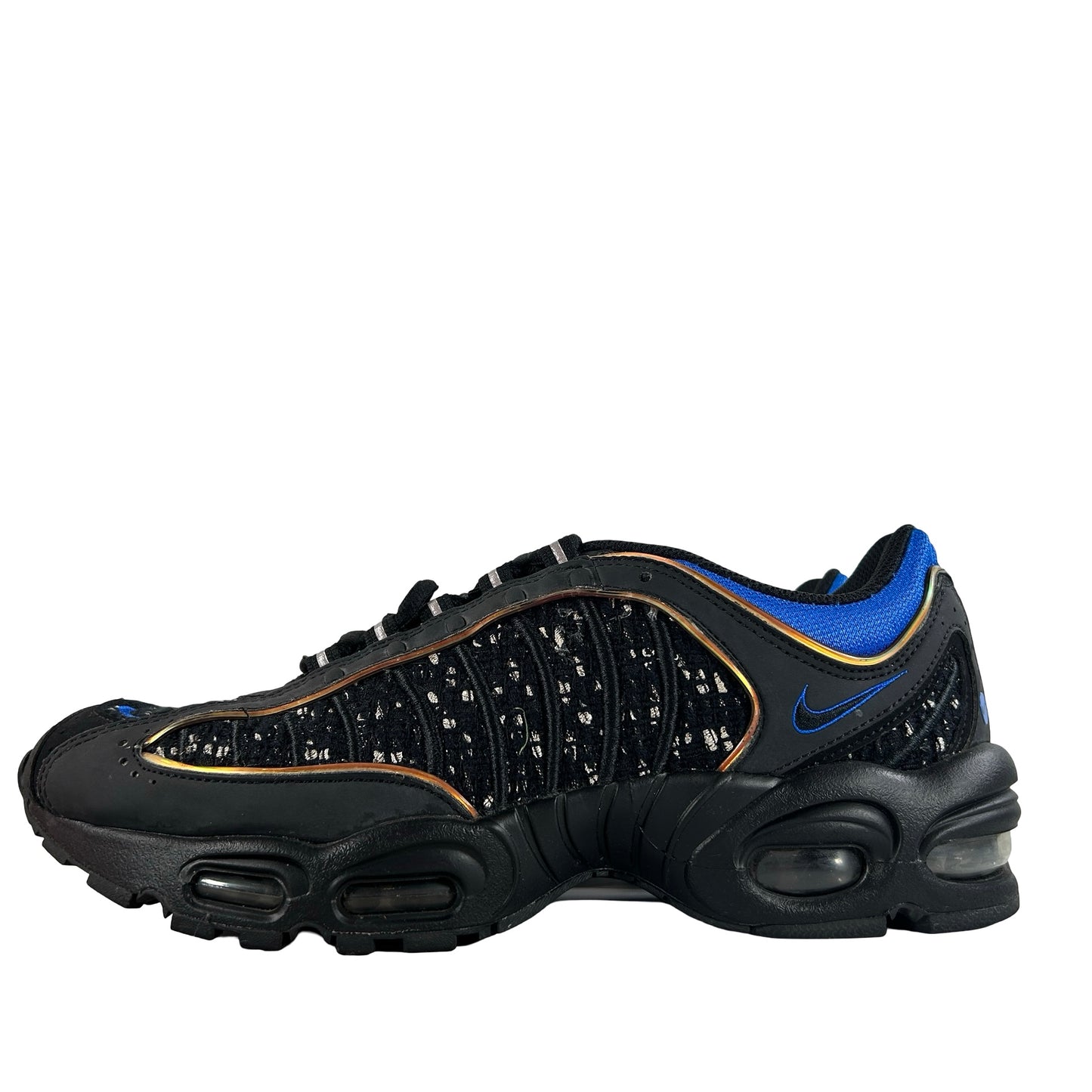 AT3854 001 Nike Air Max Tailwind 4 Supreme Black SAMPLE [USED] - 9 M (Used)