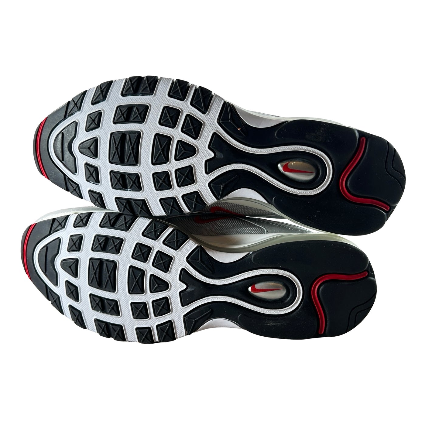 884421 001 Nike Air Max 97 Silver Bullet (2016/2017) - 11.5 M (Yellowing)